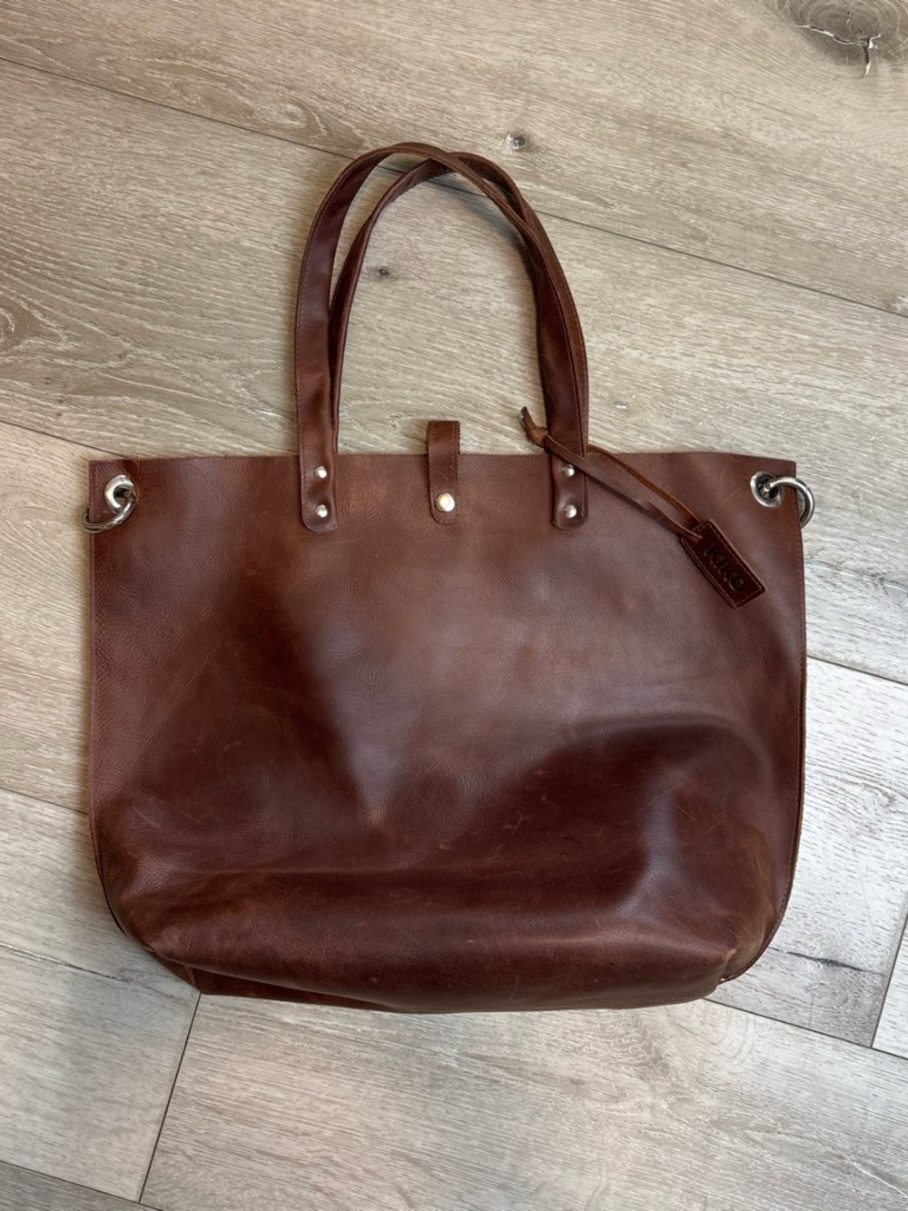 Brown Leather Tote Bag - Classic Men’s Carryall